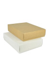 Caja Rectangular 23x32x6 cm REVERSIBLE BLANCO MADERA