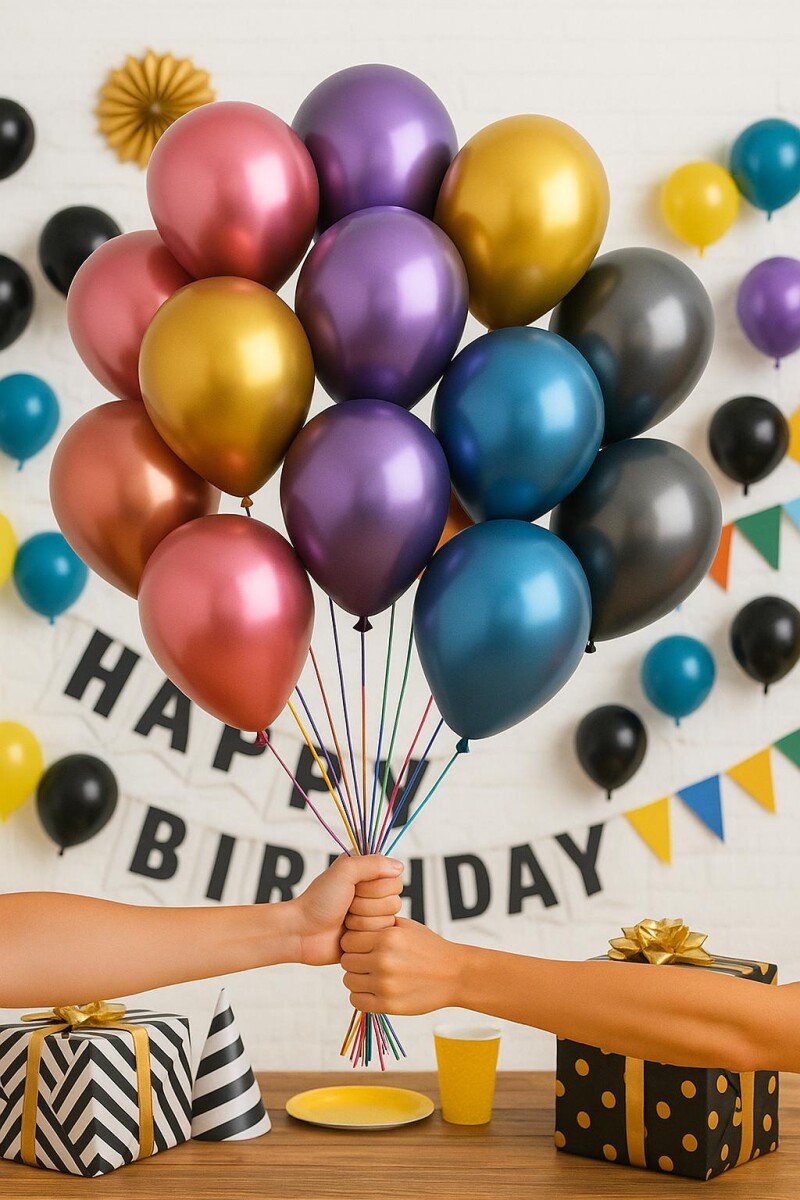 Globos Metalizados Pack x50 