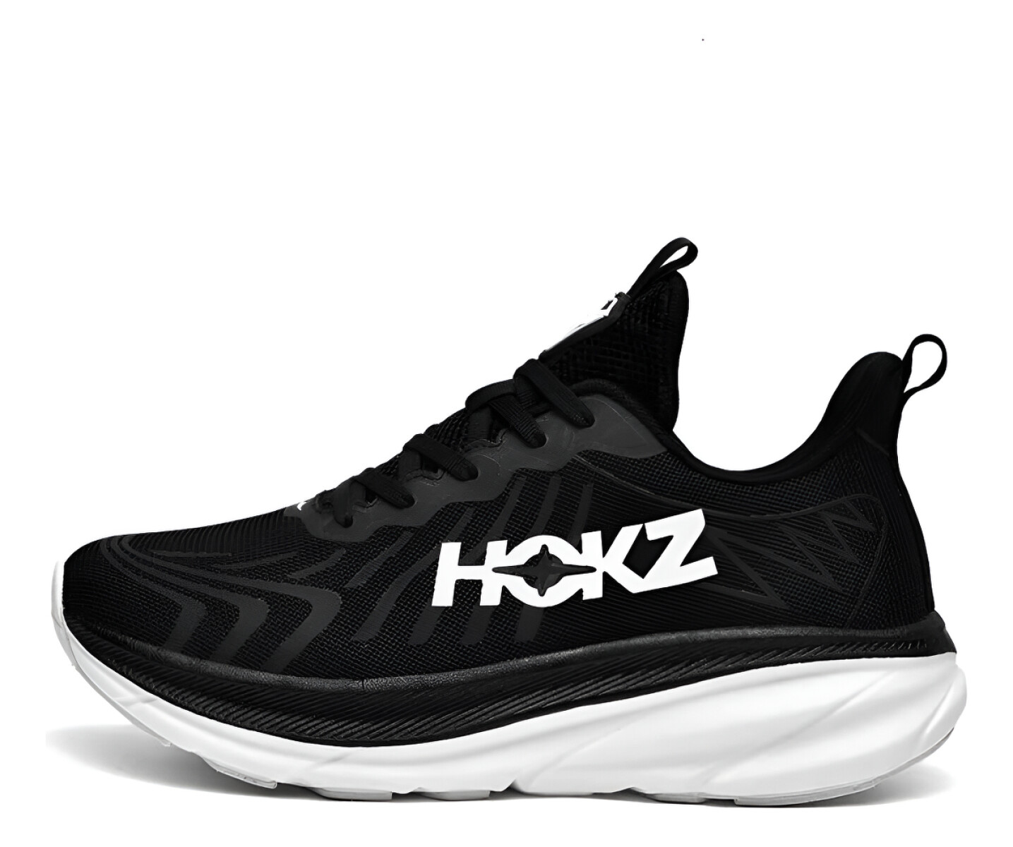 Championes Para Deporte Calzado Suela Suave De Goma - Negro 