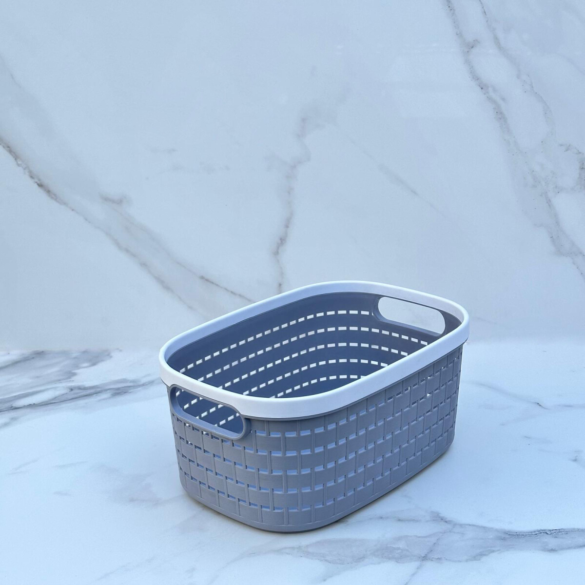 Canasto Organizador Polipropileno Alto 13cm x Ancho 20cm x Largo 30cm 