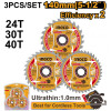 SET X3 DISCOS SIERRA CIRCULAR 140MM 5 1/2´´ TSB4003 INGCO SET X3 DISCOS SIERRA CIRCULAR 140MM 5 1/2´´ TSB4003 INGCO