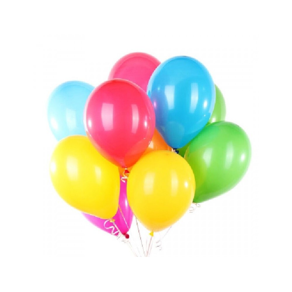 Globos Comunes De Colores Surtidos Pack x100 Globos Comunes De Colores Surtidos Pack x100