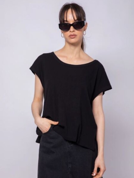 T-SHIRT ALLIE POLMA NEGRO