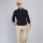 Sweater cuello alto con botones NEW BLUE