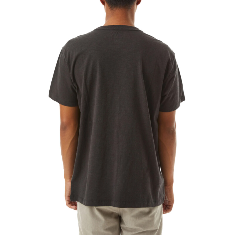 Remera Katin Slub Base - Black wash Remera Katin Slub Base - Black wash
