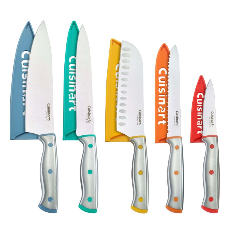 Juego de 6 Cuchillos c/estuches set multicolor C77CR-10P Juego de 6 Cuchillos c/estuches set multicolor C77CR-10P