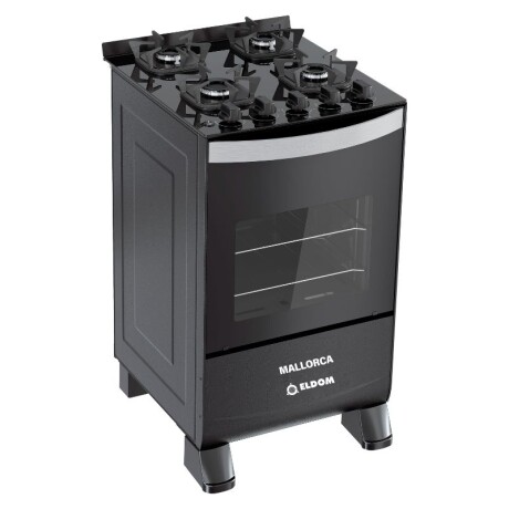 COCINA 4H A GAS ELDOM - MALLORCA VETRO NEGRA COCINA 4H A GAS ELDOM - MALLORCA VETRO NEGRA