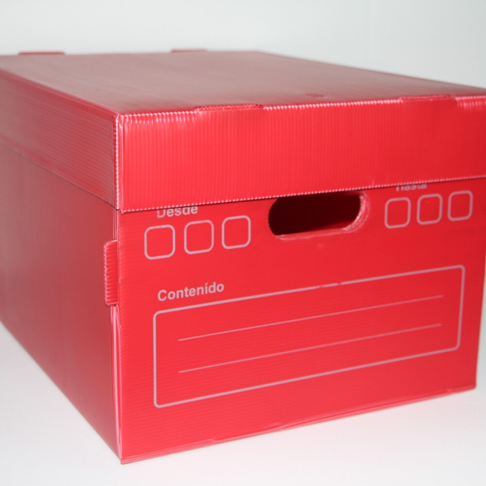 CAJA BIBLOS MULTIUSO COLOR ROJO