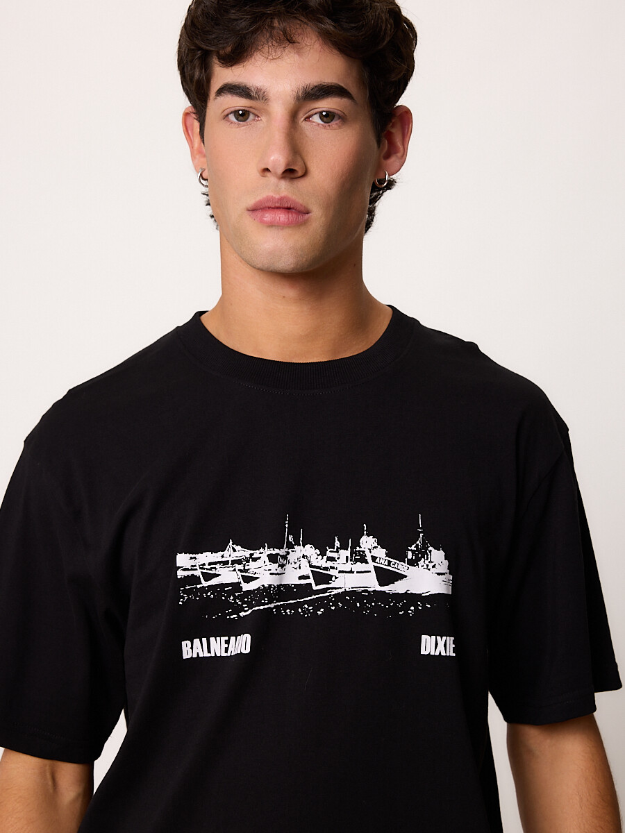 T-SHIRT M/C KEGEN DIXIE Negro