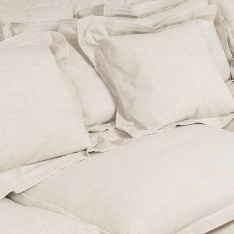 SOFÁ 4 CUERPOS TELA-PREMIUM NATURAL-BEIGE SALOTTO XL NATURAL