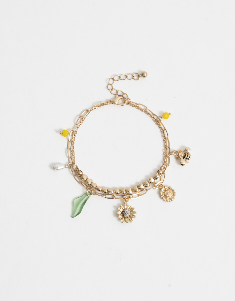 Pulseras De Flores 
