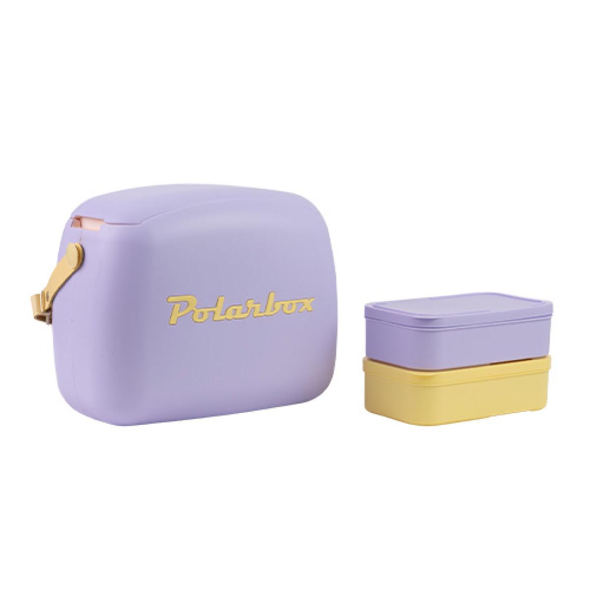 Lunchera Térmica Polarbox Pop 6 Litros - LILA-AMARILLO 