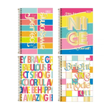 CUADERNO TILIBRA BE NICE 80 HOJAS TAPA DURA RAYADA CON ESPIRAL CUADERNO TILIBRA BE NICE 80 HOJAS TAPA DURA RAYADA CON ESPIRAL
