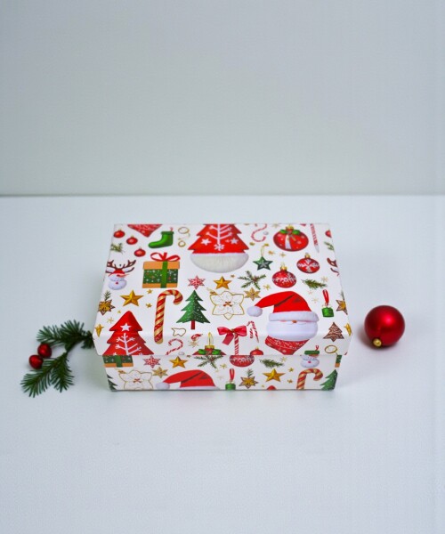 Caja Rigida Navidad 14 x 20 x 8,5 Diseño 1