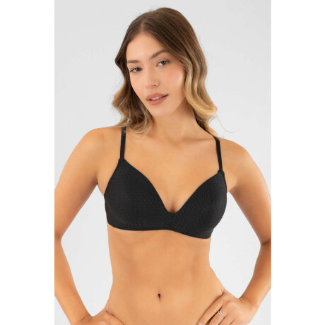 Soutien triangulo preformado azucena Negro