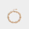 Pulseras Flexibles De metal Pulsera Flexible De Metal Eslabones - Dorado