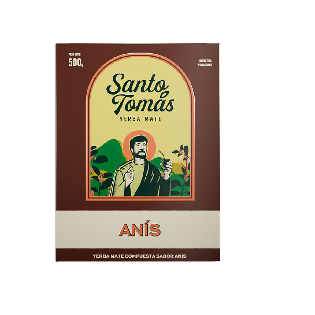 YERBA MATE ANIS SANTO TOMAS X 500G 