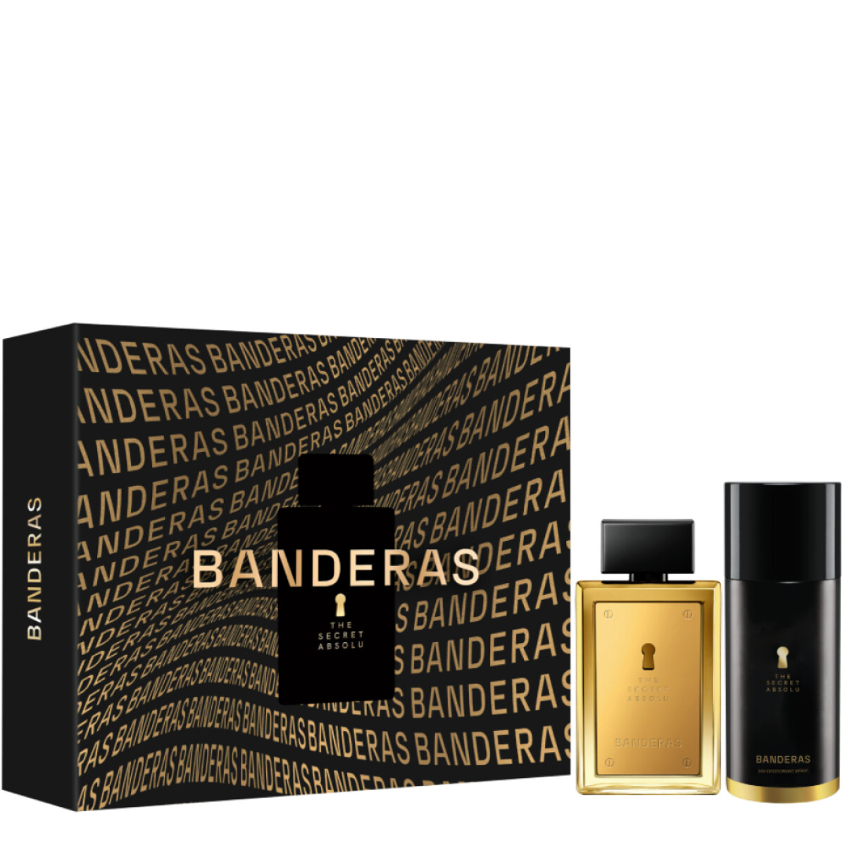 Cofre Banderas Perfume The Secret Absolu EDP 100ml + Desodorante 75ml 