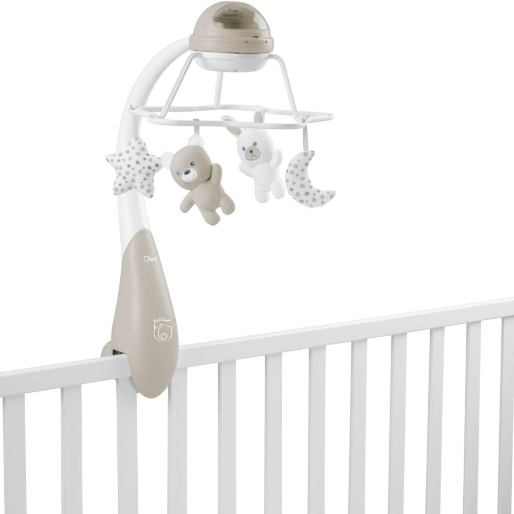 Movil musical chicco arco iris beige