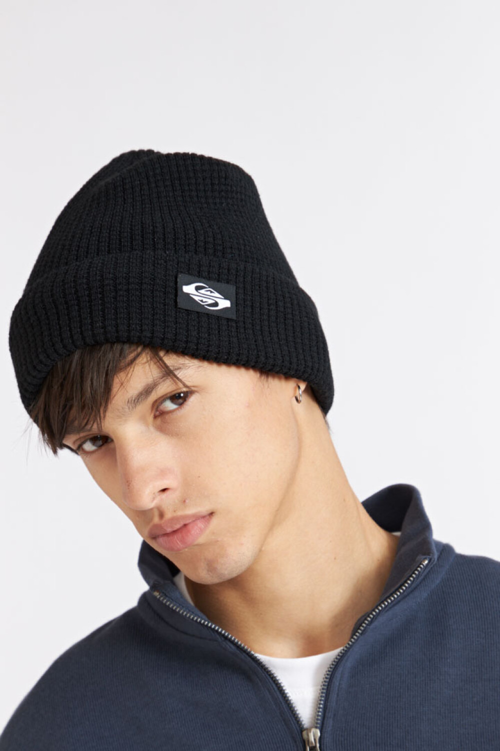Quiksilver Gorro de invierno SOLID Hombre - Negro Negro