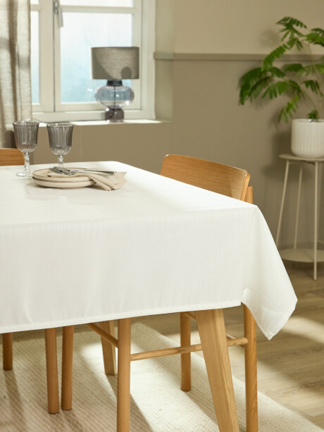 Mantel OLVON 140x320 blanco Mantel OLVON 140x320 blanco