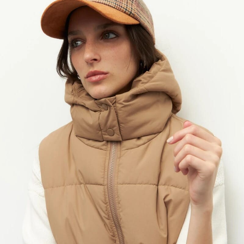 Chaleco Marlie Marron