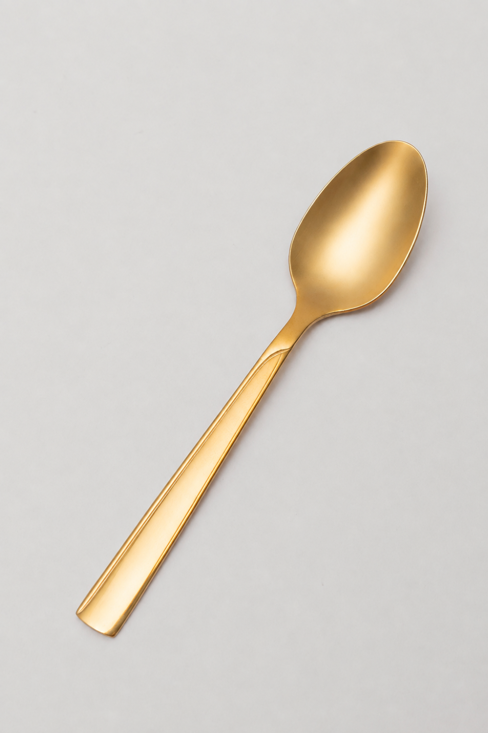 Cuchara Asher Para Café Set 4un,dorado Brillante Color Unico