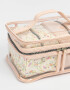 Porta Cosméticos Flores Set De Mix Estuches - Rosa Claro
