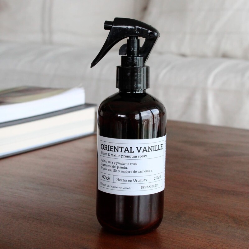 Aromatizador spray premium home & textile 250ml Oriental Vanille