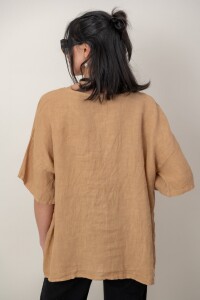 BLUSA ZEMYNA Camel