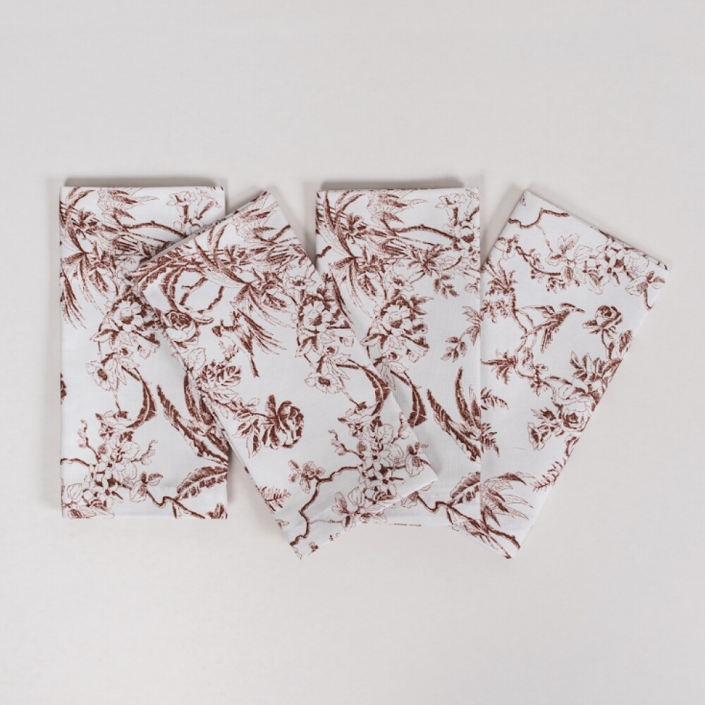 Set X4 Uni. Servilletas 45x45 Autunno