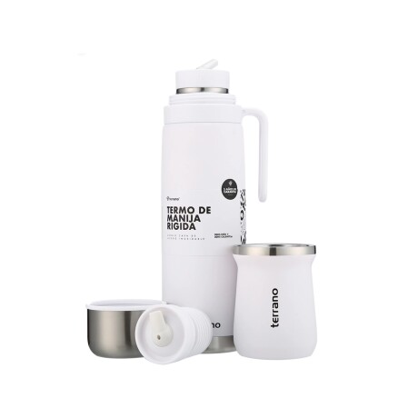 Kit Terrano Termo + Mate BLANCO