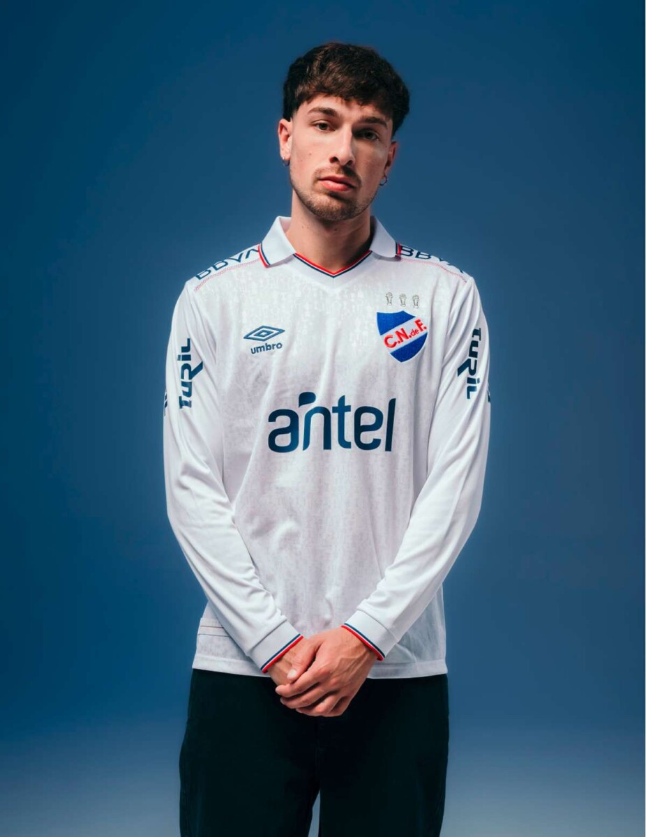 Remera Camiseta Oficial M/L 2026 De Hombre - Blanco 