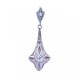 Colgante oro 18k antiguo con brillantes y diamantes. Colgante oro 18k antiguo con brillantes y diamantes.