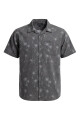 Camisa O'Neill TRVLR Graphite Palm Camisa O'Neill TRVLR Graphite Palm