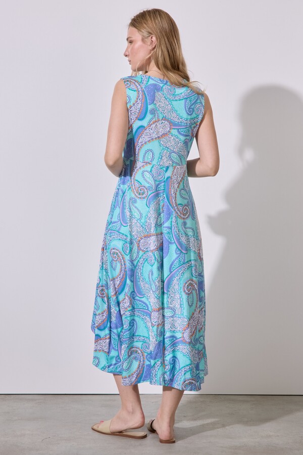 Vestido Maxi Printed VERDE/MULTI