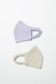 Pack de 2 tapabocas beige