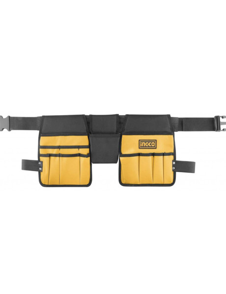 Cinturón ajustable doble Ingco porta herramientas 14 bolsillos Cinturón ajustable doble Ingco porta herramientas 14 bolsillos