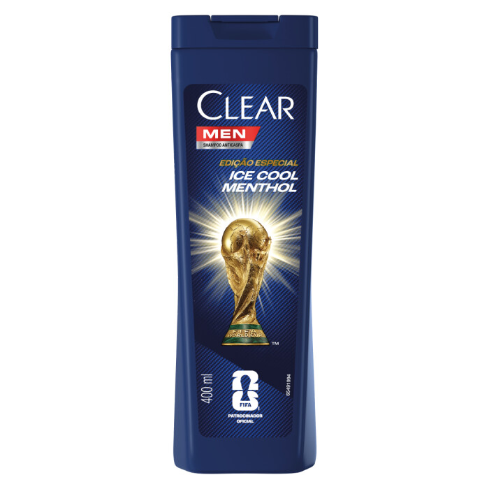 CLEAR SH MEN ANTC ICE COOL FIFA X 400 ML única
