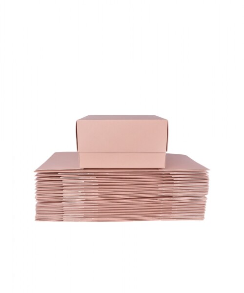 Pack x 20 unid - Caja 06 16X15X9 cm laminada NUDE