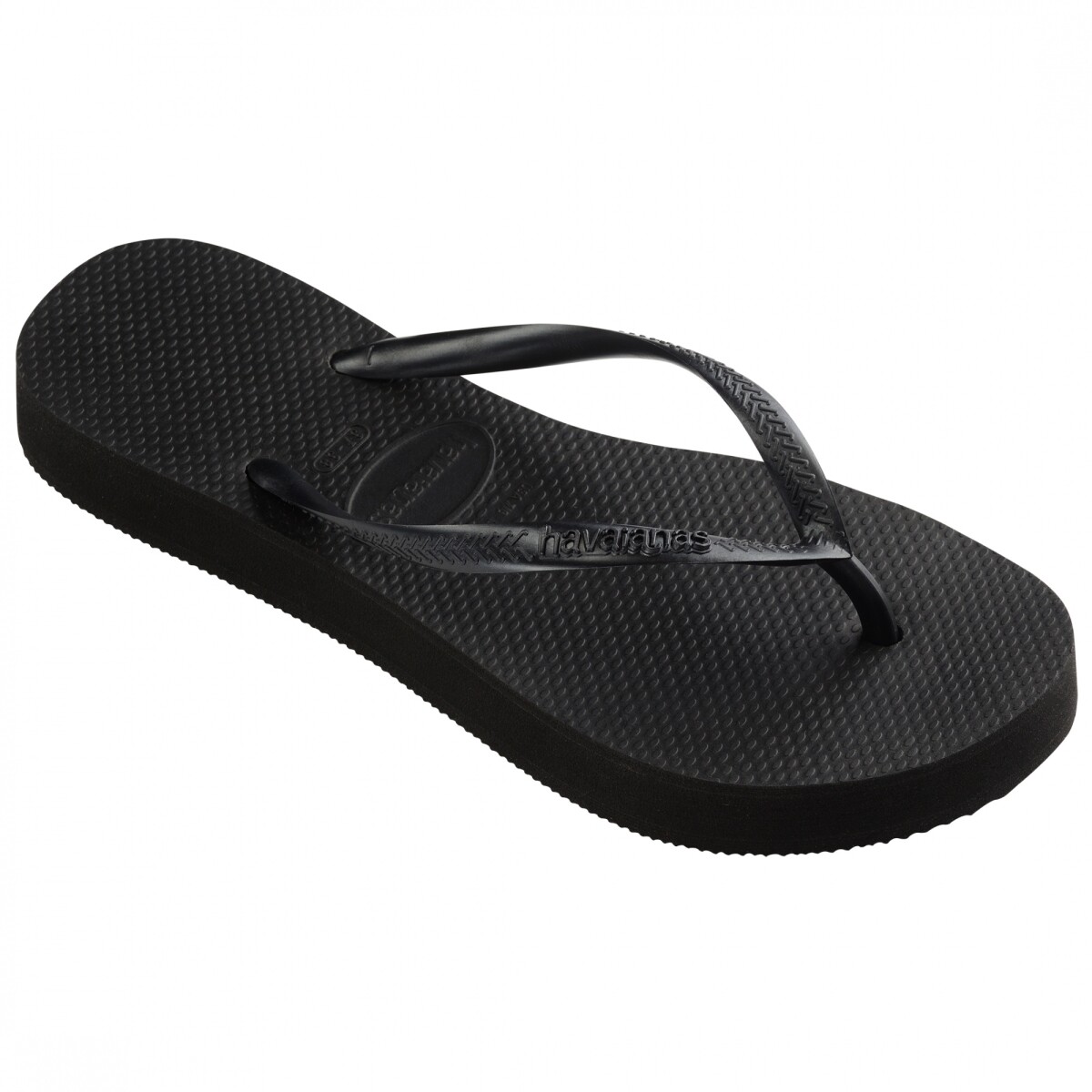 Ojotas de Mujer Havaianas Slim Havaianas - Negro 