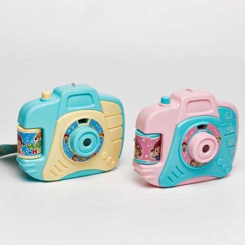 PROYECTOR INTELIGENTE CON FORMA DE CÁMARA COLOR MACARON CON SONIDOS Y LUCES PROYECTOR INTELIGENTE CON FORMA DE CÁMARA COLOR MACARON CON SONIDOS Y LUCES