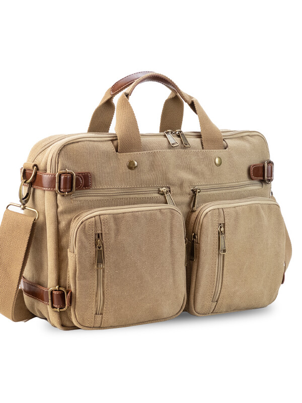 PORTA NOTEBOOK MOCHILA WORLD KAKI