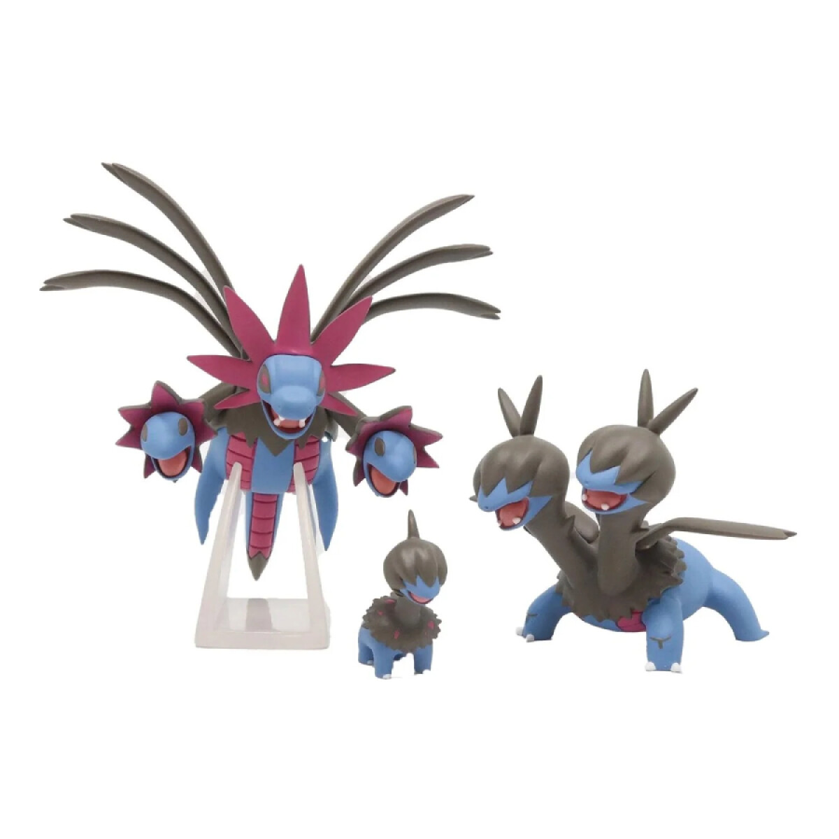 Hydreigon Set Evoluciones - Pokemon - Model Kit (Requiere Armado) 