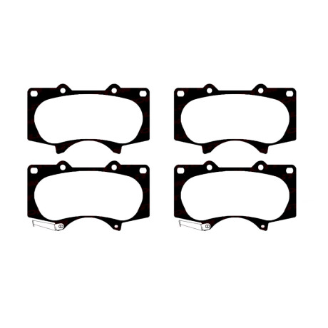 PASTILLAS DE FRENO TOYOTA HILUX 2005- 4X4 JAC T6 DURBLOC PASTILLAS DE FRENO TOYOTA HILUX 2005- 4X4 JAC T6 DURBLOC