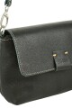 Morral con solapa chico Negro