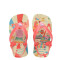 Sandalias Infantiles Havaianas Baby Peppa Pig Amarillo Crema