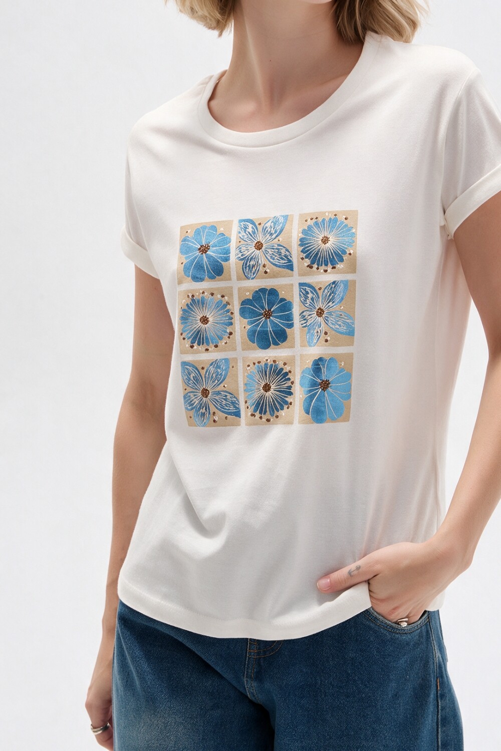 Remera Taglio Estampado 1