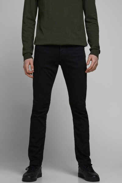 Jeans Slim Fit "glenn" Elástico Black Denim