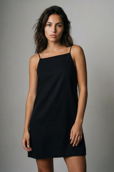 Vestido Tubqal NEGRO